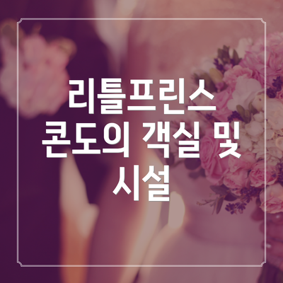 리틀프린스 콘도의 객실 및 시설