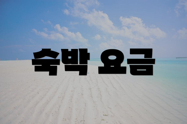 숙박 요금