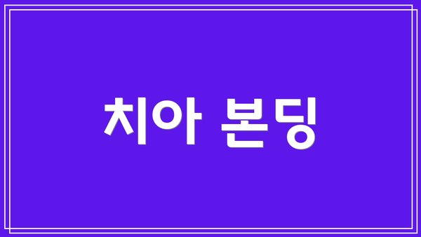 치아 본딩