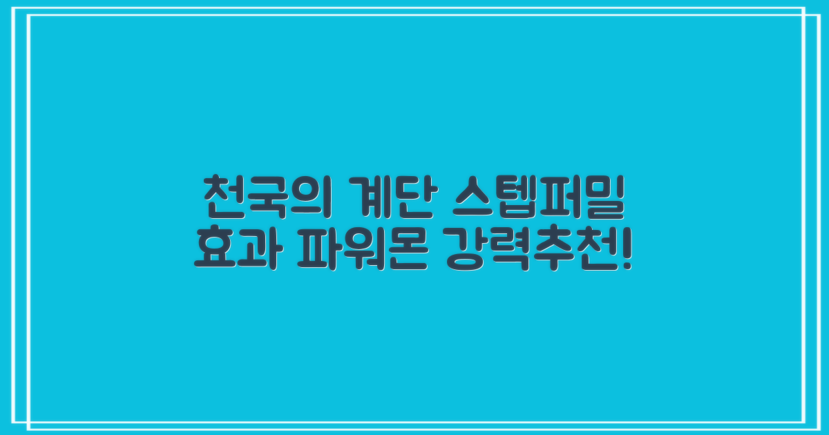 파워몬 천국의계단 스텝업 스텝퍼 스텝밀 에어 클라이머 계단오르기 홈트 실내 하체 운동기구, 파워몬 스텝업 추천 리뷰